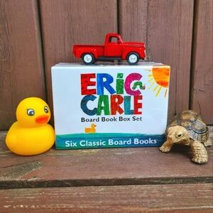 Eric Carle 6 Classic Board Books Box Set NWT  (World of Eric Carle)